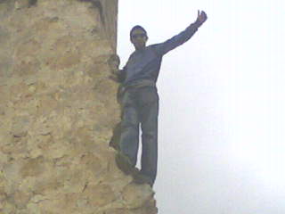 c'est moi dans un mur